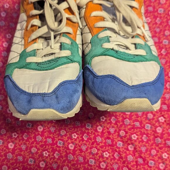 Merrell Alpine Sneaker Suede Retro Rainbow Multicolor Shoe J003570 Women Size 8 - Picture 5 of 11